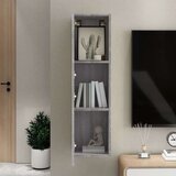  Stenska TV omarica siva sonoma 30,5x30x110 cm, (20730477) | Shoptok.si