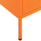 Ormarić za pohranu narančasti 80 x 35 x 101,5 cm čelični | Eponuda.com