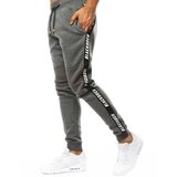 DStreet Spodnie męskie dresowe joggery antracytowe | shoptok.hr