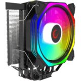 CPU hladnjak RAMPAGE OCTAGON C50 Black 57CFM 1800RPM 12cm ARGB AM5/LGA1700 Compatible Air Cooled Fan | Eponuda.ba
