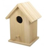 RAYHER Lesena ptičja hiška 12.5x10x17cm, (20615078) | Shoptok.si