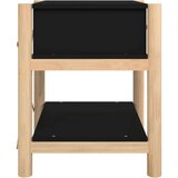 vidaXL Noćni ormarići 2 kom crni 42 x 38 x 45 cm od konstruiranog drva | shoptok.hr