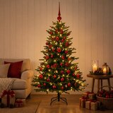  Umjetno božićno drvce s kuglicama 150 cm 150 LED lampica | shoptok.hr