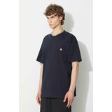 Carhartt WIP Chase T-shirt dark navy / gold | Shoptok.si