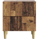  Noćni ormar s ladicama 2 pcs Staro drvo 43 x 34,5 x 48 cm | Eponuda.com