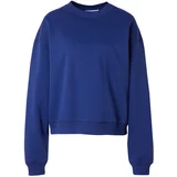 WEEKDAY Sweater majica 'Essence Standard' crno plava