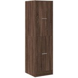 Ormarić za lijekove boja smeđeg hrasta 40x41x144,5 cm drveni | shoptok.hr