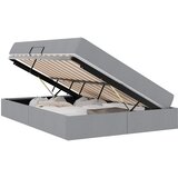  s madracem i skladištem Svijetlo siva 140 x 200 cm | shoptok.hr