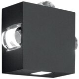 Elstead Lighting Elstead Agner LED zunanja stenska svetilka s 4 lučmi, grafitna, IP54, (22100098) | Shoptok.si