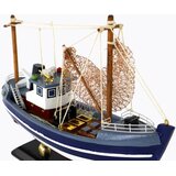  Kolekcionarski model ribi&amp;scaron;kega čolna 22 cm - temno modra/bela Slike