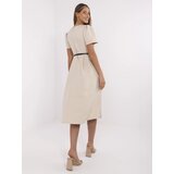 Italy Moda Dress-MI-SK-A2328.41-beige | Shoptok.si