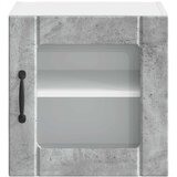  Zidni stakleni ormarić Lucca Betonska siva 40 x 31 x 40 cm | shoptok.hr
