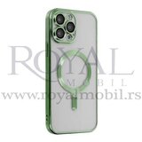  futrola magsafe metalic za iphone 14 plus (6.7) zelena Cene