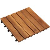  Pločice za decking 20 pcs Smeđa 30 x 30 cm Acacijsko drvo | Eponuda.com