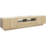TV ormarić s LED svjetlima boja hrasta sonome 180 x 35 x 40 cm | Eponuda.com