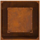  Ognjište Kvadratno 80x80x40 cm Odporna čelika | shoptok.hr