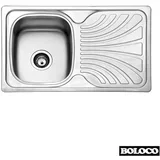 ugradna sudopera bl 824 inox ø90 78x48cm