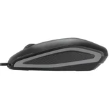 GENTIX SILENT optički miš, USB, crni