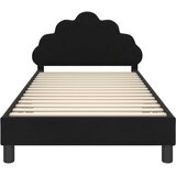  za djecu s uzglavljem Crna 80 x 200 cm Baršun | shoptok.hr