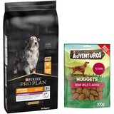 Purina PRO PLAN suha pasja hrana 14 kg + Adventuros Nuggets priboljški 300 g gratis! - Medium & Large Adult 7+ Age Defence | shoptok.hr