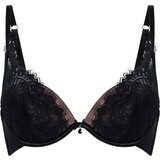 Hunkemöller Nedrček 'Mirabella' čokolada / črna Cene