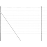 vidaXL Pašna ograja srebrna 25 x 1.6 m Pocinkano jeklo, (5000096763) | Shoptok.si