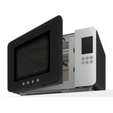 Smeg MOC01BLMEU kombinirani stolni u mikrovalni uredaj crnoj boji | shoptok.hr
