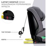 Kinderkraft dječja autosjedalica safety™ fix 2 i-size 1/2/3 (76-150 cm) grey | shoptok.hr