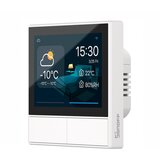  Stensko WiFi stikalo in termostat LCD touch belo eWeLink Alexa Google Assistant | Shoptok.si