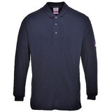 PORTWEST Polo majica sa dugim rukavima FR10 - vatrootporna antistatik/ teget Cene