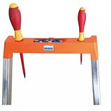 Krause Solidy 126214 aluminijska samostoječa lestva s 3 stopnice | Shoptok.si
