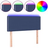  Uzglavlje plavo 100x5x78/88 cm od tkanine | shoptok.hr