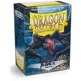 Dragon Shield 100 Standard Sleeves - Black Matte