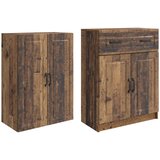 Set ormara 2 kom. Staro drvo Konstruirano drvo | shoptok.hr