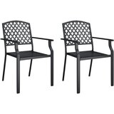  3-dijelni vrtni blagovaonski set antracit čelični | shoptok.hr