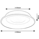 Rabalux Veller Plafonjere ( 71047 ) | ePonuda.com