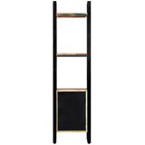 Police za knjige od masivnog obnovljenog drva 45 x 30 x 171 cm | shoptok.hr