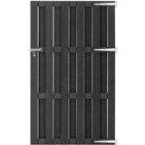 vidaXL vrtna vrata wpc 100x180 cm siva | Shoptok.si