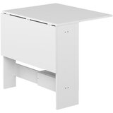 TemaHome Raztegljiva jedilna miza z belo mizno ploščo 76x28 cm Papillon – Cene