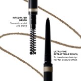 Clarins Wonder Define Eyebrow Pencil olovka za obrve s kistom nijansa 01 ash blonde 0.06 g | shoptok.hr