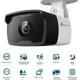 Tp-link VIGI C340I kamera 4MP, H.265+, 2.8 mm leća, RJ45, PoE/12V DC, Night Vision, microSD, dvosmjerni audio, detekcija pokreta, vodootporna IP67, VIGI app | shoptok.hr