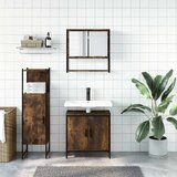  3-dijelni set kupaonskog namještaja boja hrasta drveni | shoptok.hr