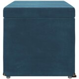  Stolica Modra 81 x 41 x 40 cm Samet in Umetno Leseno, (5000302379) | Shoptok.si