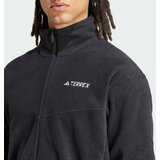 Adidas Funkcionalna jopa iz flisa črna / bela | Shoptok.si