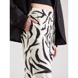 Vila Hlače 'VICLO' ecru / črna | Shoptok.si