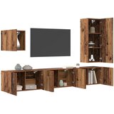 TV zidna jedinica Zidne 5 pcs Staro drvo Konstruirano drvo | Eponuda.com