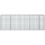  Gabion s žicom debljine 3,5 mm i mrežom 5x5 cm 450x50x150 cm | shoptok.hr
