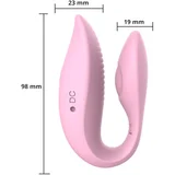 C-Type Vibrator App Control Sweet Play A7 Pink
