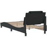  Okvir za krevet bez madraca Zadar crni 90x200 cm od umjetne kože | shoptok.hr