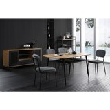 MID.YOU JEDILNA MIZA, naravne barve, črna | Shoptok.si